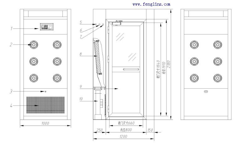 風(fēng)淋室標(biāo)準(zhǔn)尺寸